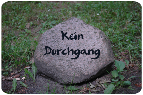 Kein Durcjgang Kein Durcjgang